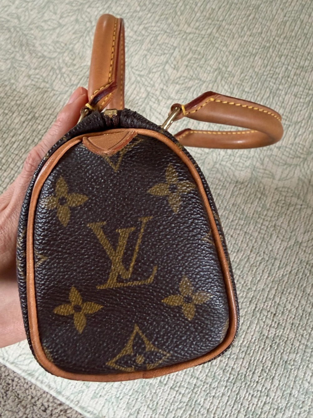Louis Vuitton Monogram Nano Speedy (Vintage Mini Sac HL Speedy) - Picture 7 of 11